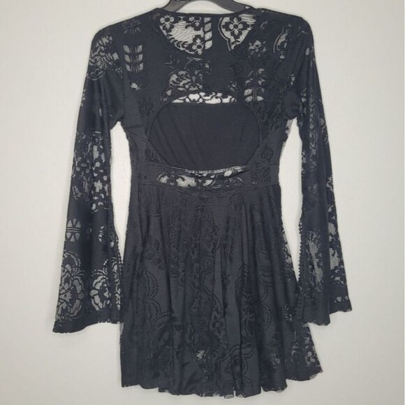 Goth Grunge Lace Witchy Whimsygoth Lot 1 Dress, 1 Top Size Medium - Picture 3 of 9